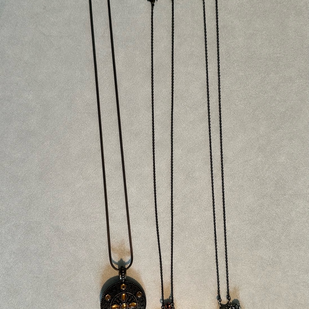 Multi-Stone Pendant Necklaces - Picture 2 of 4